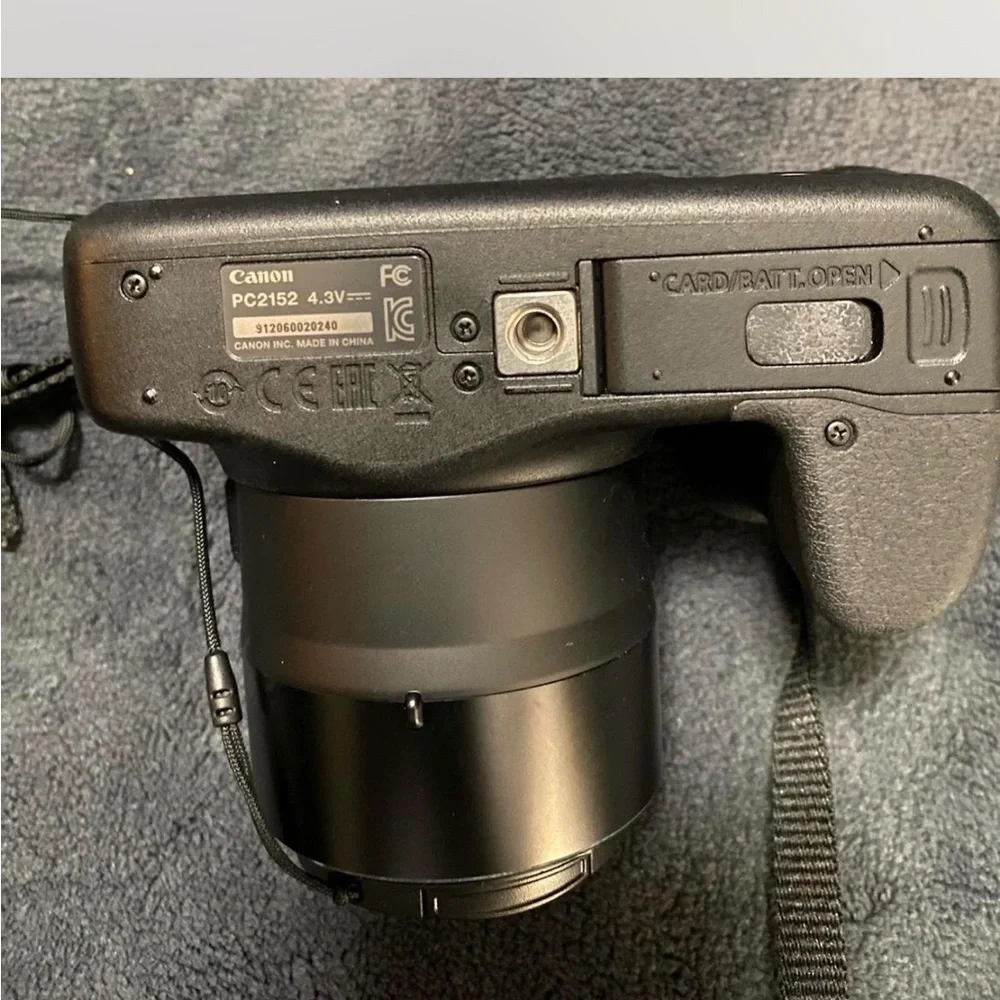 Canon - Powershot SX520 HS - Black Digital Camera with Professional Features